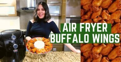 Receta de boneless wings usando freidora de aire