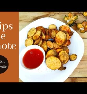 Receta de chips de camote usando freidora de aire