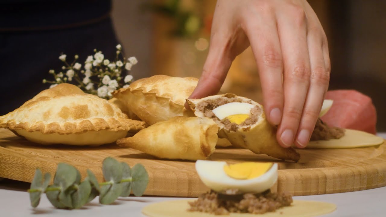 Receta de empanadas chilenas usando freidora de aire