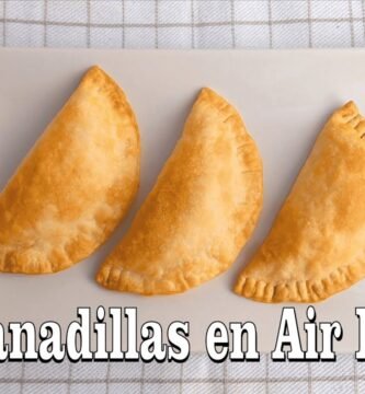 Receta de empanadas de carne y huevo usando freidora de aire