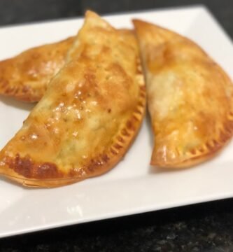 Receta de empanadas de champiñones usando freidora de aire