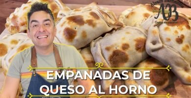 Receta de empanadas de espinacas usando freidora de aire