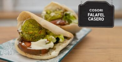 Receta de falafel israelí usando freidora de aire