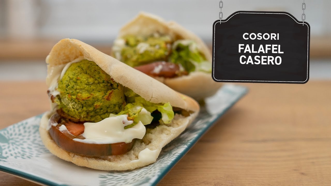 Receta de falafel israelí usando freidora de aire
