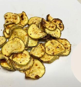 Receta de fritos de calabacín usando freidora de aire