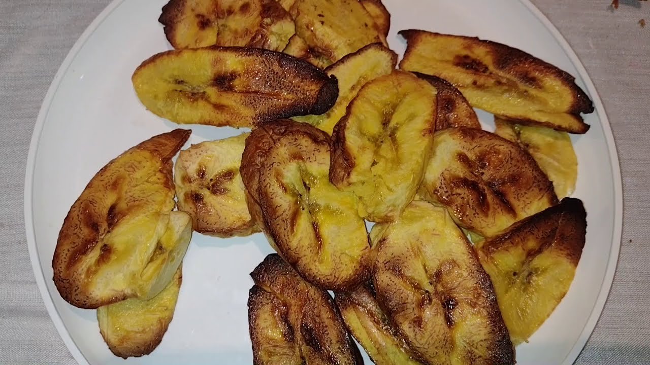 Receta de fritos de plátano usando freidora de aire