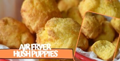 Receta de hush puppies usando freidora de aire