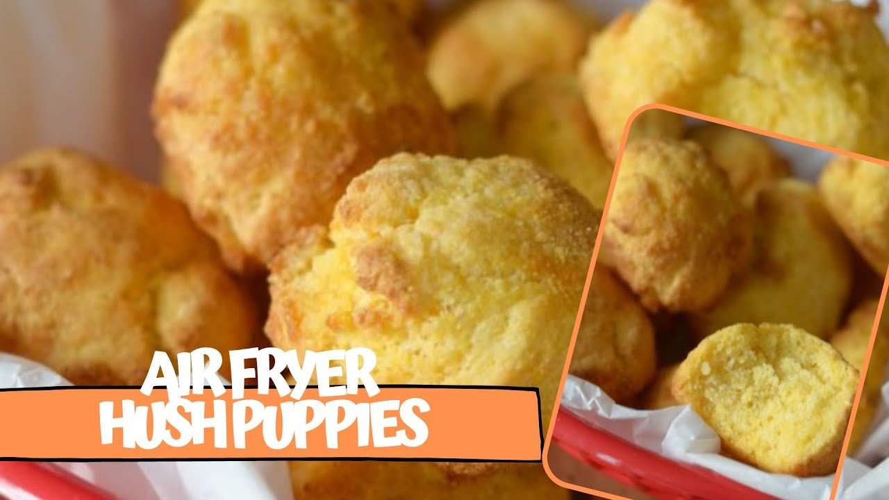 Receta de hush puppies usando freidora de aire
