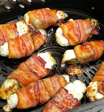 Receta de jalapeño poppers usando freidora de aire