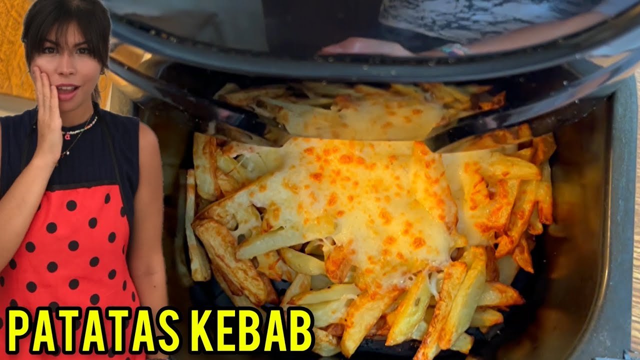 Receta de kebabs turcos usando freidora de aire