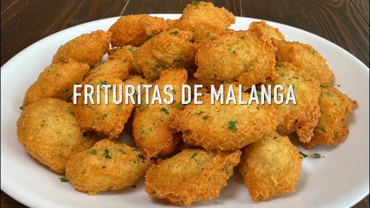 Receta de malanga frita usando freidora de aire