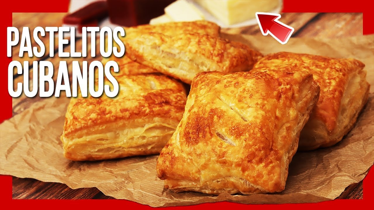 Receta de pastelitos cubanos usando freidora de aire