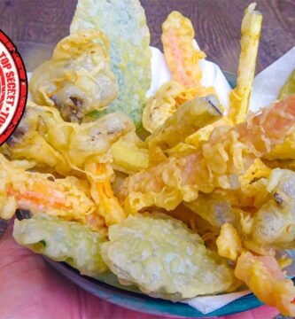 Receta de tempura japonesa usando freidora de aire