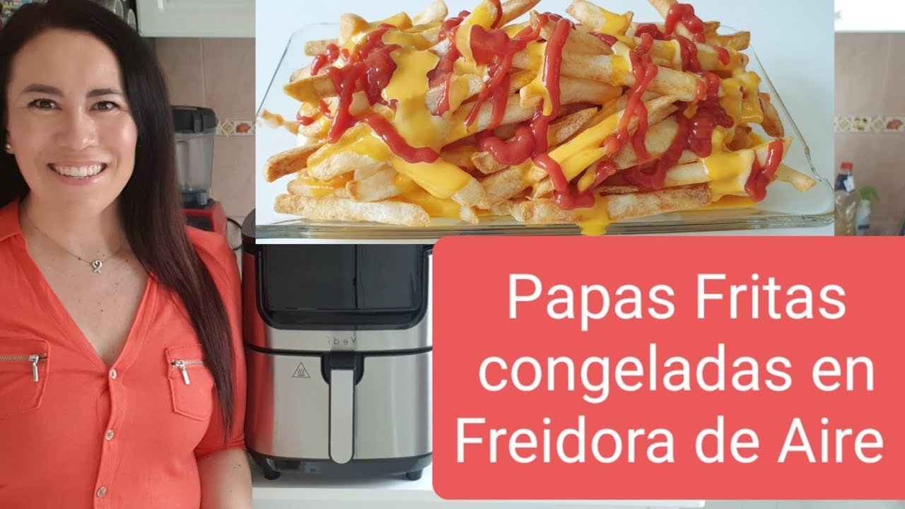 ¿Cómo hacer papas fritas congeladas en la freidora de aire?