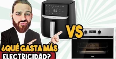 ¿Que gasta más airfryer o microondas?