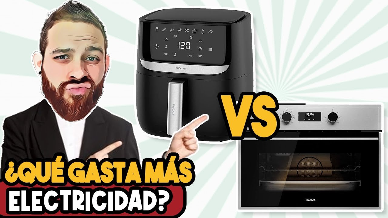 ¿Que gasta más airfryer o microondas?