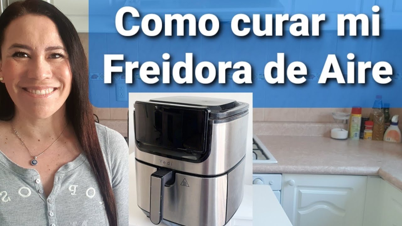 ¿Qué se debe hacer antes de usar la freidora de aire?