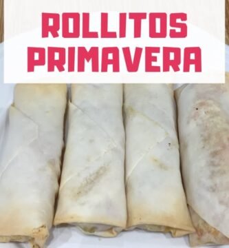 Rollitos de primavera bajos en grasa con freidora de aire
