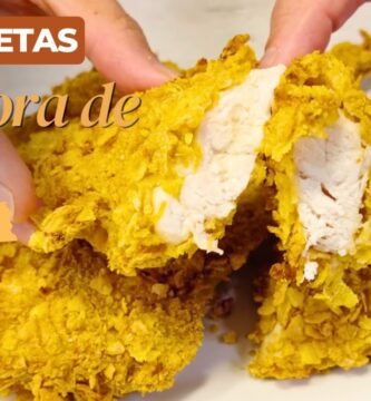 preparación sencilla con freidora sin aceite de pollo crujiente