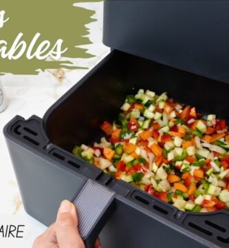 receta saludable con freidora de aire de zanahoria al vapor