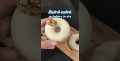 comida rápida y saludable con freidora de aire de zanahoria rica en fibra