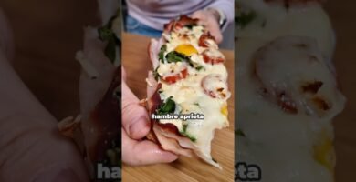 cena ligera con freidora de aire de zanahoria alta en proteína