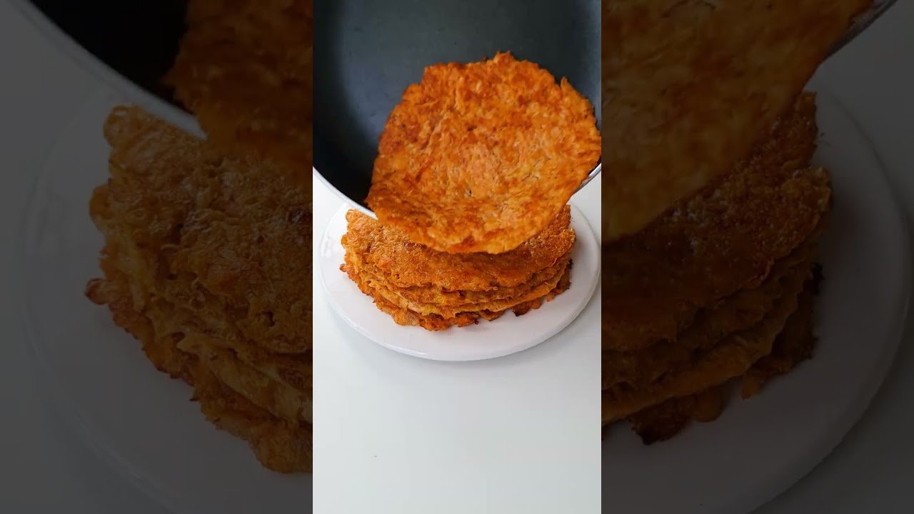 cena ligera con freidora de aire de zanahoria vegana