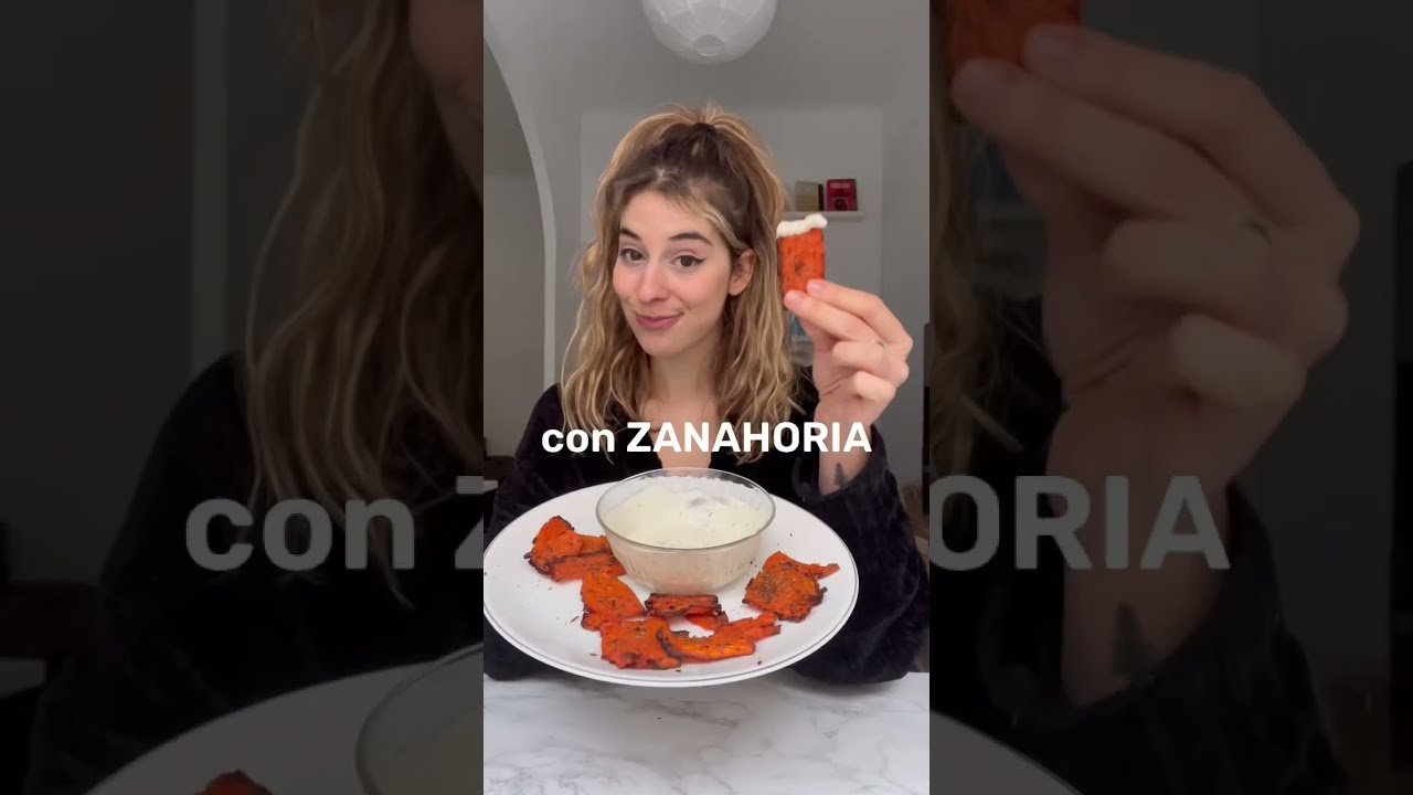 preparación sencilla con freidora sin aceite de zanahoria con pocas calorías