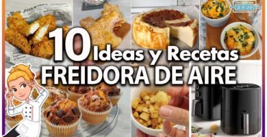 preparación sencilla con freidora sin aceite de zanahoria rica en fibra