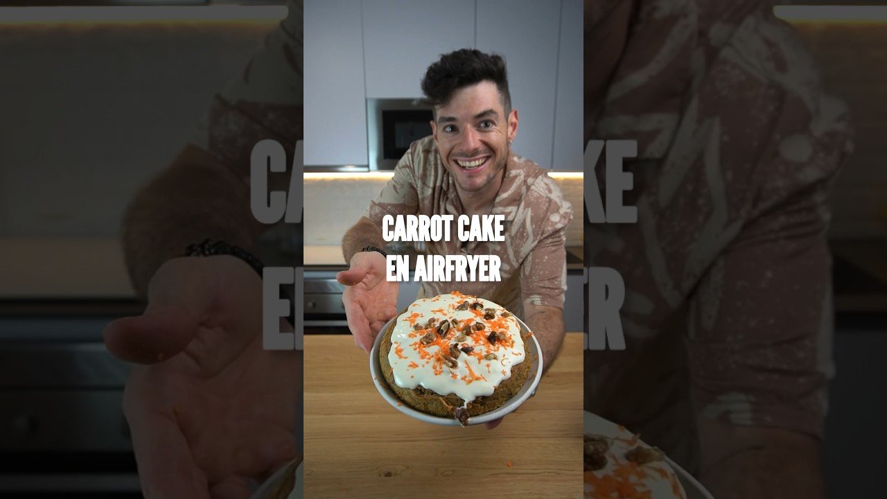 receta sin fritura con freidora de aire de zanahoria sin gluten