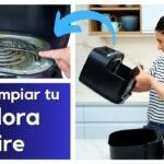 cómo limpiarla sin rayarla en la bandeja en freidora sin aceite
