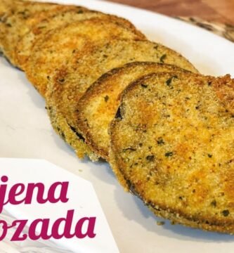 cómo preparar en freidora de aire de berenjena ligera